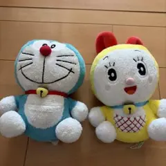平成レトロ ドラえもん＆ドラミちゃん ぬいぐるみ 電報 - メルカリ