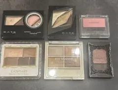 ケイト、キャンメイク、ヴィセのアイシャドウ、チフレのチークまとめ売り