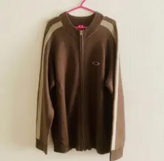 vintage oakley オークリー 90s zip-up Knit