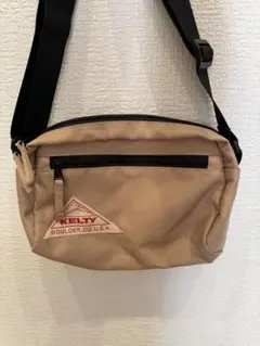 KELTY ベージュ ショルダーバッグ