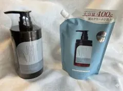 coconeクレイクリームシャンプーリペアボトル＆詰め替え1個セット