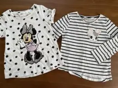 H&M スパコールTシャツ2枚セット