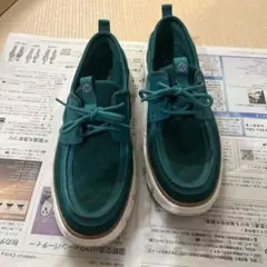 コールハーン ゼログランド レガッタ mens ケツァールグリーン