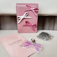 JILL STUART リボンポーチ ピンク