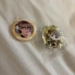 FRUITS ZIPPER 早瀬ノエル　ガチャガチャ　 缶バッジ キーホルダー