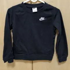 NIKE　キッズ クルーネック トレーナー ブラック　130〜140センチのサムネイル