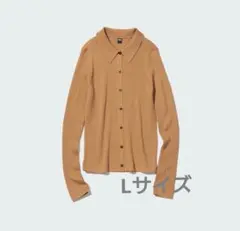 ユニクロ エクストラファインメリノリブポロカーディガン