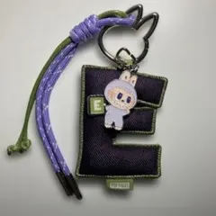 【新品】POPMART PIN FOR LOVE ラブブイニシャルチャーム【E】