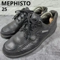 MEPHISTO メフィスト レザーシューズ 本革 コンフォート 黒 25 - メルカリ
