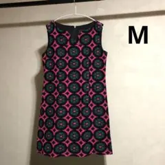 ANNA SUI USA製 総柄 ノースリーブワンピース