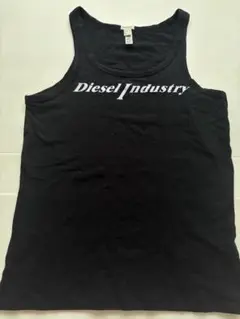 専用DIESEL ブラック ノースリーブタンクトップ DIESEL（ディーゼル）の「レディース タンクトップ ノースリーブ