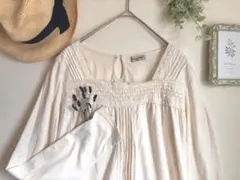 サマンサモスモス♡SM2 トップス　レース　キナリ　コットン　迅速発送