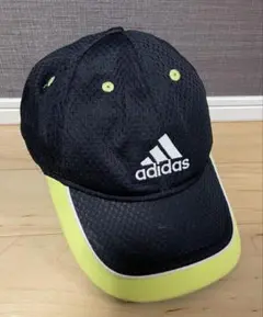 adidas キャップ ブラック イエロー メッシュ アディダス kidsのサムネイル