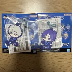 一番くじ ブルーロック夢中の連鎖 凪誠士郎 御影玲王セット ラバーチャーム