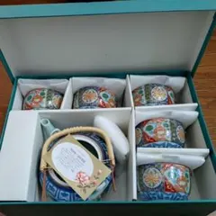 【未使用】有田焼 茶器セット 急須 湯飲み 5客セット