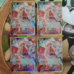 モンキー・D・ルフィ SEC OP05-119 4枚セット シークレット