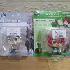 一番くじ カラフルピーチ　たよれるじゃぱぱとのんびりヒロのフィギュア賞2点セット