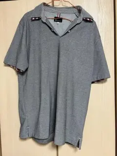 TK MIXPICE グレー ポロシャツ XL
