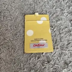 Cath Kidston ドット柄 イエローパスケース