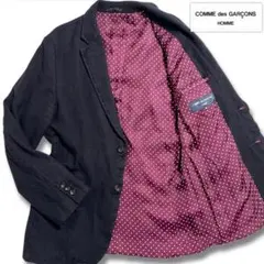 美品希少✨コムデギャルソンオム テーラードジャケット 縮絨 ドット柄 2011