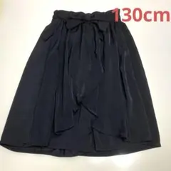 ウエストリボン　涼しげな　スカートキュロット　ガウチョ　女の子