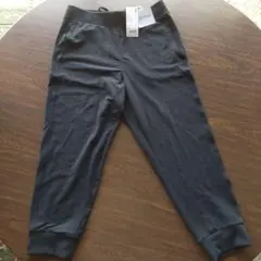 UNIQLO エアリズム クロップドジョガーパンツ M 黒