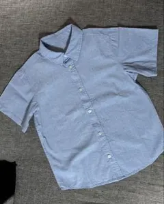半袖シャツ　110 青