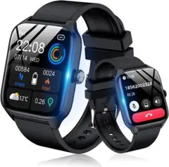 【Bluetooth通話機能付⭐】123種類運動モード スマートウォッチ 防水