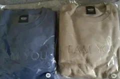 藤井風 LATTシール ステッカー スウェット ブラウン ブルー Lサイズ