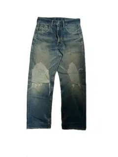 襤褸 90s LEVI’S 502 復刻 デニムパンツ 赤耳