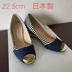 ウェッジソールパンプス  日本製のサムネイル