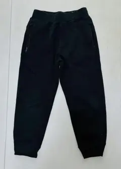 UNIQLO キッズ ジョガーパンツ ブラック 110cm