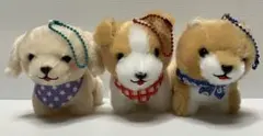 豆柴　マメシバ三兄弟ぬいぐるみ