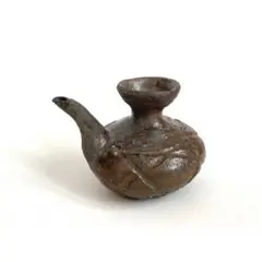國吉清尚　陶芸　酒器 Yahoo!オークション - 【土】國吉 伝説の陶芸家 國吉清尚 灰釉