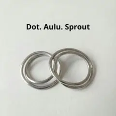 ★新品未使用★Dot. Aulu. Sprout リング 指輪 SV925