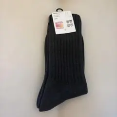 UNIQLO ヒートテックソックス ダークグレー 25-27cm