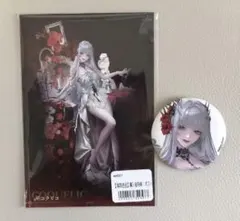 無期迷途RED° TOKYO TOWER 購入特典ポストカード&缶バッジコクリコ