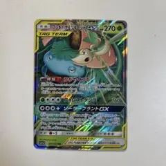 【大特価】ポケモンカード フシギバナ＆ツタージャGX RR SM11a