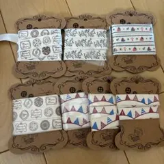 ファブリックテープ　布テープ　コラージュ