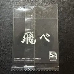 5th レア キラ ハイキュー シール ウエハース 日向翔陽 影山飛雄
