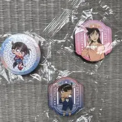 コナン くら寿司　缶バッジ　マグネット