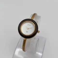新品電池✨　グッチ　チェンジベゼル　レディース　バングル　シェリーライン　腕時計 美品☆ 稼働 グッチ チェンジベゼル 新品電池交換済み