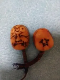 根付 般若 彫刻 提げ物 緒締め 饅頭根付 春画 - メルカリ