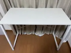 【引取り限定】ニトリ デスク ザッキー95（WW）ホワイト