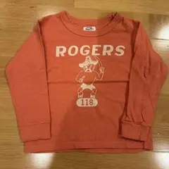 Dubble Works ROGERS ロングTシャツ 100 アメカジ　キッズ