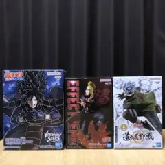 ナルトフィギュア　マダラ　デイダラ　カカシ　3個セット