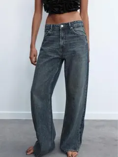 ラインストーン デニム