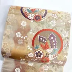 袋帯 金糸 ブランド帯 熨斗 亀甲 花紋 鳳凰 着物 帯 045k d - メルカリ