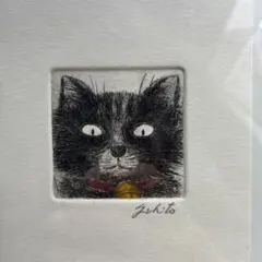 【原画】切り絵『ラグドール』｜直筆サイン入り・額縁付き　インテリア　絵画　猫 原画】切り絵『ラグドール』｜直筆サイン入り・額縁付き インテリア