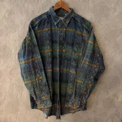 古着 L.L.Bean エルエルビーン ネルシャツ USA製